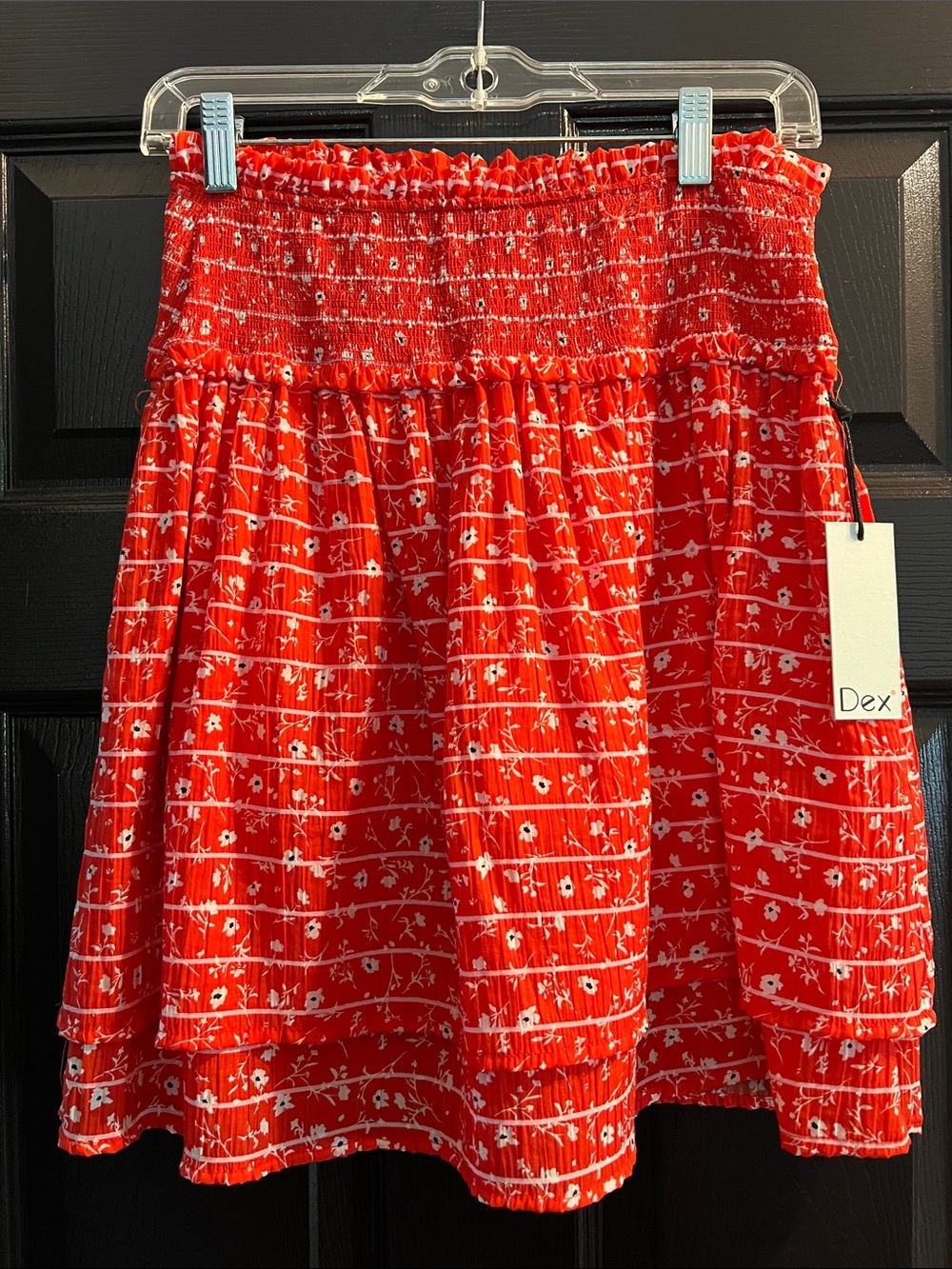 DEX poppy fields skirt - large